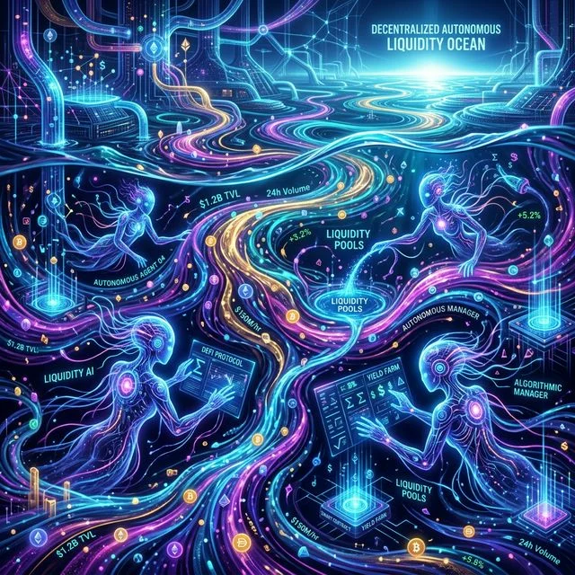 AI Liquidity: How Autonomous Agents are Managing 80% of DeFi Volumes