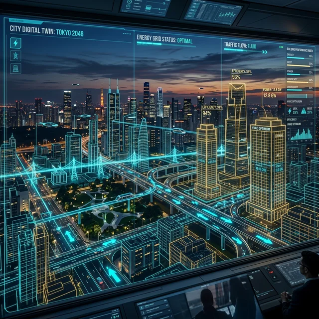 Living in a Digital Twin: How AI Orchestrators Manage Tomorrow's Cities